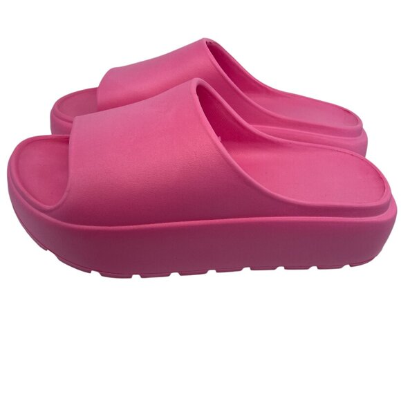 NEW Platform Slides for Women EVA Thick Sole Slippers Non Slip Outdoor Sandals - Picture 2 of 8